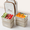 Lunch Box Set with Insulated Carry Bag